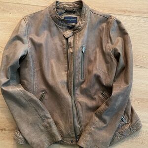 Leather jacket size L